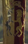 House Baratheon of King's Landing sigil, from "The North Remembers"