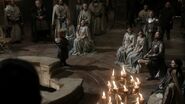 Eyrie court at Tyrion's trial
