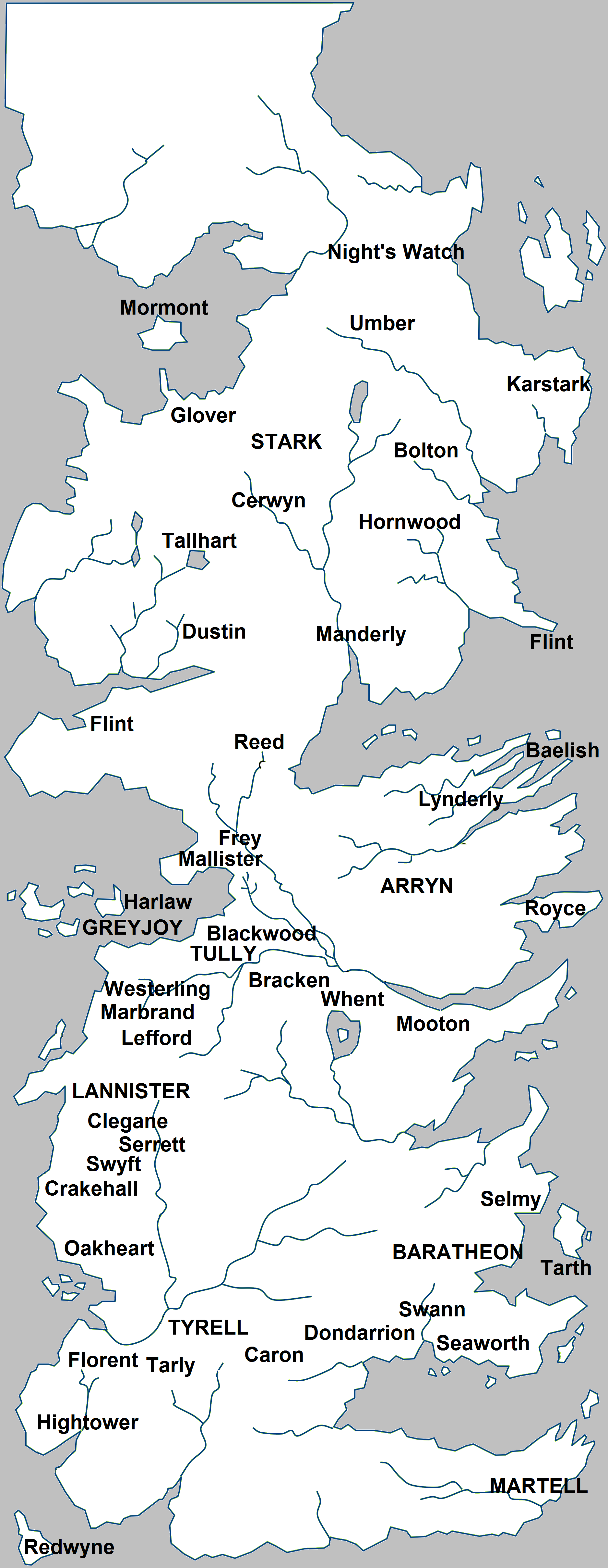 houses of the north westeros