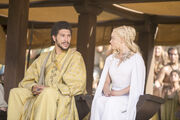 Daenerys and Hizdahr The Dance of Dragons