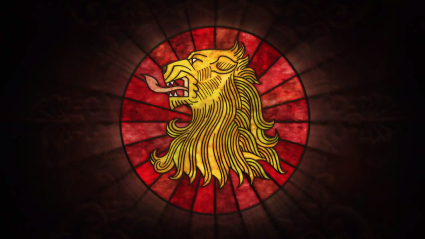 gold lion for house lannister gold lion for house lannister