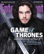 EW magazine cover (featuring Harington).