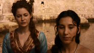 Ros and Shae in "Valar Dohaeris"