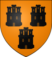House Peake: orange, three black castles (2-1)
