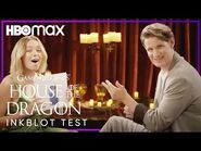 Matt Smith & Milly Alcock Try Taking An Inkblot Test / House of the Dragon / HBO Max