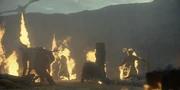Seasmoke burns Triarchy corsairs.