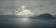 SEASMOKE V SYRAX.png (3.94 MB) Seasmoke, Syrax, Addam and Rhaenyra fly to Harrenhal.