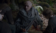 Bran zegna się z umierającym maesterem.