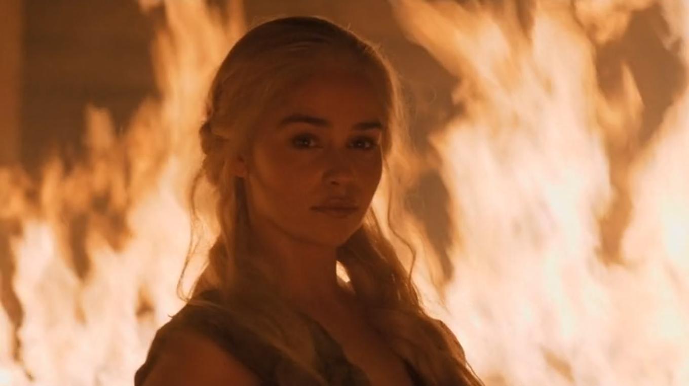 daenerys targaryen fire