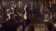 Tyrion is taken captive by knights loyal to House Tully in "Cripples, Bastards and Broken Things."