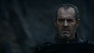 Stannis watches Melisandre leave in "Walk of Punishment."