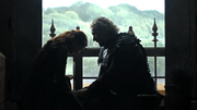 3x03 Brynden Comforting Catelyn