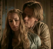 Cersei with Jaime in "Lord Snow".
