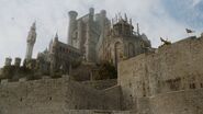 The Red Keep as seen by Cersei Lannister near the end of her Walk of Shame in "Mother's Mercy."