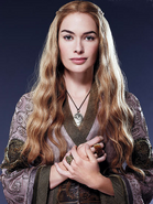 Entertainment Weekly (EW) photo of Lena Headey in costume as Cersei Lannister.