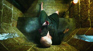 Tywin meets his end, shot to death by his son Tyrion in "The Children."