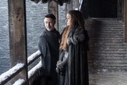 Petyr Baelish i Sansa Stark