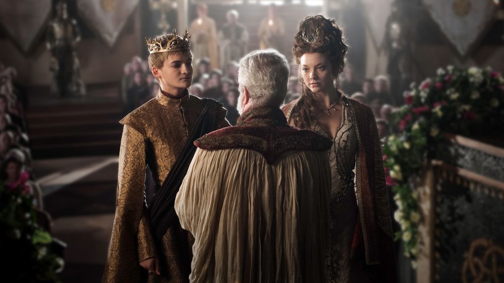 joffrey baratheon and margaery tyrell wedding