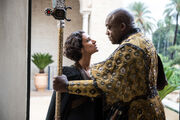 Areo Hotah and Ellaria Sand