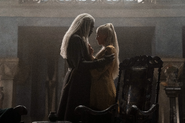 Corlys Velaryon and Rhaenys Targaryen