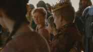 Myrcella and her brother Joffrey in "The North Remembers".