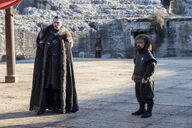 The Dragon and the Wolf Tyrion and Jon