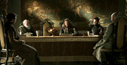Baelish attends a Small Council meeting in "Cripples, Bastards, and Broken Things."