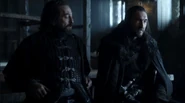 Benjen educates Tyrion on the role of the Nights Watch.