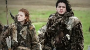 Ygritte and Jon Beyond the Wall