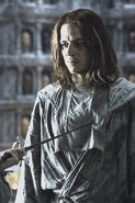 Arya's last words with Jaqen, Season 6 "No One."