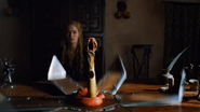 Sand Snakes send Cersei her daughter Myrcella's lion pendant.