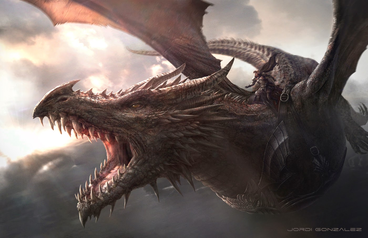 O dragão do jogo dos tronos