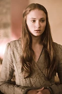 Promotional image of Sansa in the second season.