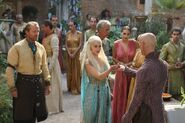 Daenerys and Pyat Pree in Qarth.