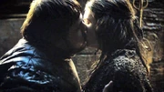 Gilly and sam kiss