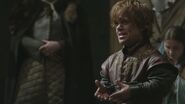 Tyrion on trial at the Eyrie in "A Golden Crown."