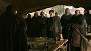 Robb Stark and his bannermen in "A Man Without Honor".