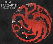 The sigil and motto of House Targaryen.