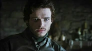 Robb spots a fire in "The Kingsroad."