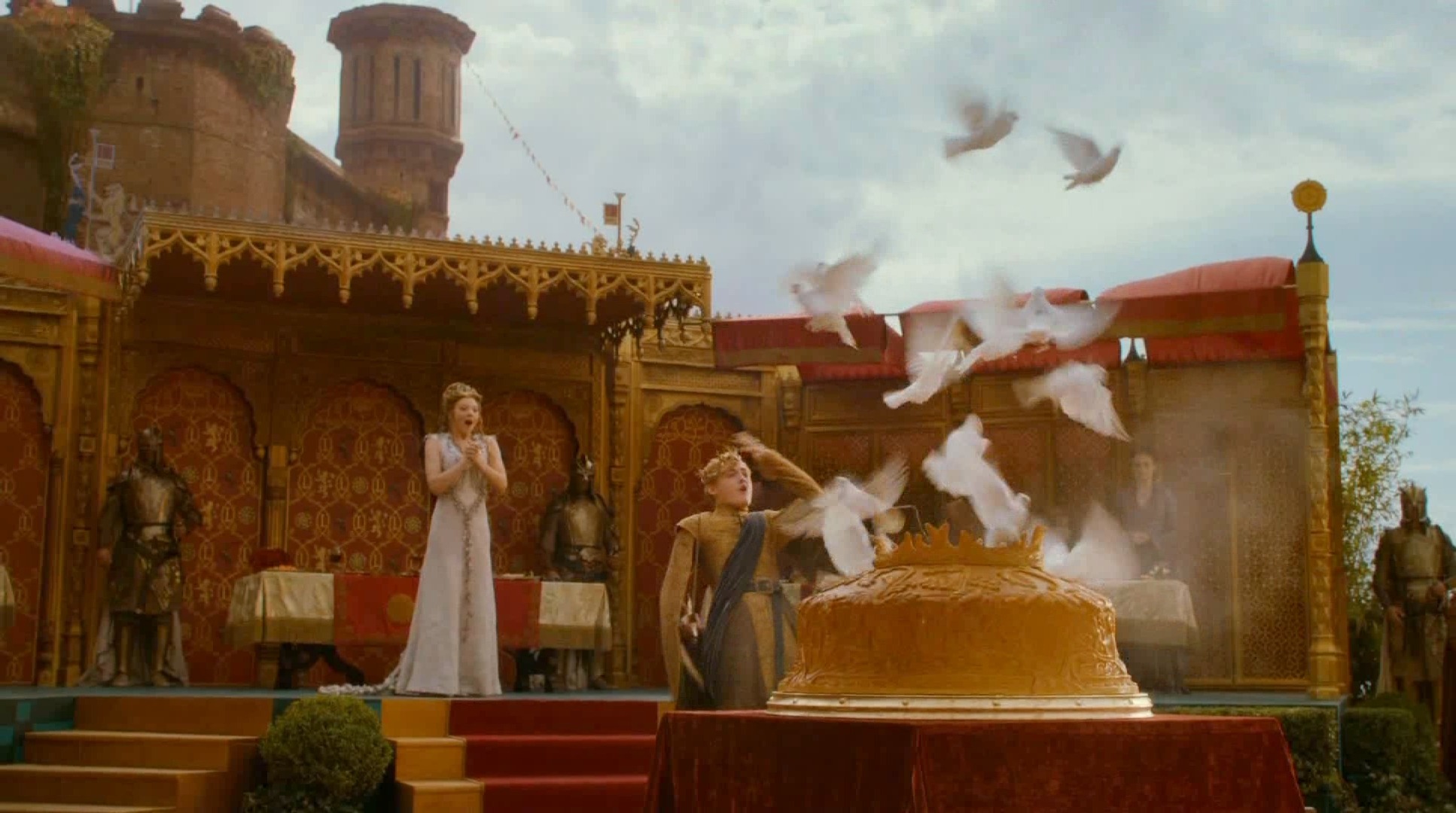 joffrey baratheon and margaery tyrell wedding