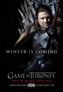 Promotional poster for Game of Thrones.