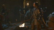 Sandor, now demoralized, calls a retreat in "Blackwater."