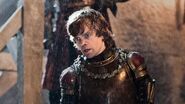 A promotional image of Tyrion in "Blackwater."