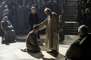 Loras confesses to ridiculous crimes in "The Winds of Winter"