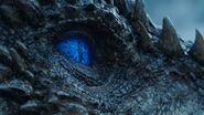 A dragon (Viserion) as a wight.