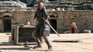 Sandor in "The Dragon and the Wolf"