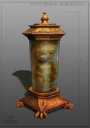 Concept art of the fetus jars.