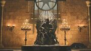 Jaime on the Iron Throne