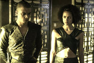 Grey Worm and Missandei in "Oathbreaker".