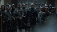 Brynden leading a group of Tully soldiers.